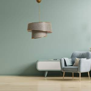 Barettte Beige <b>Chandelier</b> Pendant Light Modern Pendant Lighting Fixtures Industrial <b>Chandelier</b> Art Deco Gold Pendant - Product Image 2