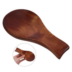 Utensilios de cocina únicos, accesorios de cocina de madera ecológicos naturales, soporte para cuchara de madera de Acacia, descanso para cuchara de madera - Product Image 6