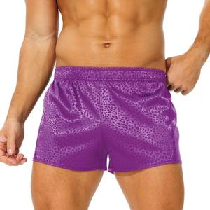 <b>short</b> for <b>men</b> <b>Men's</b> 3-Inch Satin Boxers Eco-Friendly Canvas Sleep <b>Lounge</b> <b>Shorts</b> Mid Hip Hop Anti-Wrinkle Breathable for Pajamas - Product Image 1