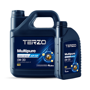 TERZO 5W40 5W30 10W40 10W30 0W30 0W20 PAO Lubrificante Completamente Sintetico per Motori a Benzina 1L API SP - Product Image 2