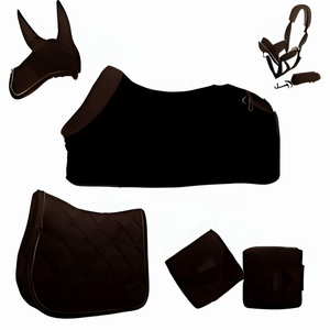 Juego de Almohadillas Matchy para Sillín, Alfombrillas de Sublimación para Doma Equina, Alfombras de Caballo Numnah, Color Verde Azulado - Product Image 2