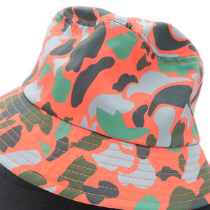 Gorro de Pescador Unisex Personalizado, Informal, Transpirable, 100% Algodón, Diseño Impreso a Todo Color, Protección, Moda para Exteriores - Product Image 6