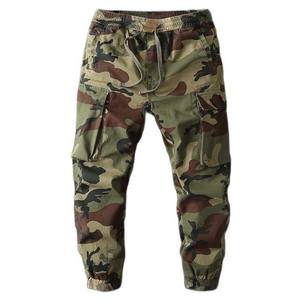 Wholesale OEM Service Men's Winter Casual Sweatpants-Eco-Friendly 100% Cotton Canvas Fleece Thickness <b>Elastic</b> Waist <b>Lace</b>-Up - Product Image 5