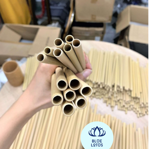 หลอดไม้ไผ่จากเวียดนาม Blue Lotus'-ตัวเลือกที่ใส่ใจสิ่งแวดล้อมสำหรับเครื่องดื่มของคุณ-สินค้าคุณภาพสูงจากเวียดนาม - Product Image 4