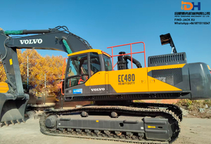 Excavatrice sur chenilles VOLVO EC480D d'occasion, fabriquée en Suède, moteur VOLVO d'origine, 36 tonnes, EC300 EC360B EC380 - Product Image 3