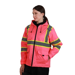 Veste de sécurité personnalisée 2026 pour les travailleurs, design personnalisé avec fermeture éclair de haute qualité, poches pour outils de sécurité - Product Image 3