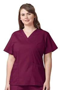 Uniforme de enfermera de lana para mujer Top OEM Médico Scrubs para técnicas impresas de hospital - Product Image 4