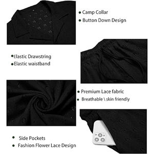 Conjunto de dos piezas activo para hombre, camisa informal de manga corta con pantalones cortos, ajuste relajado, ideal para entrenamiento físico y uso diario - Product Image 4