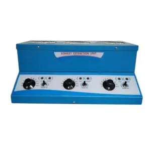 SCIENCE AND SURGICAL MANUFACTURE LABORATORY EQUIPMENT SINGLE PHASE UPTO 300 DEGREE C SOXHLET APPARATUS FREE SHIPPING...