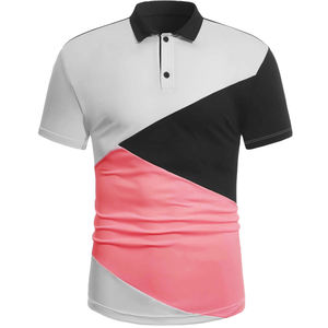 Polos unisex personalizados 100% algodón piqué manga corta antiarrugas transpirable con logotipo poliéster spandex hombres polos - Product Image 5