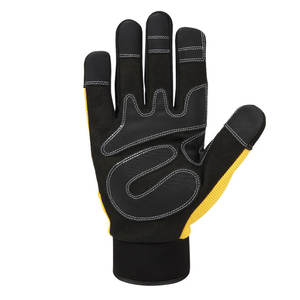 Gants de soudage en cuir de mouton résistant à la chaleur, à doigts entiers, logo personnalisable OEM - Product Image 5