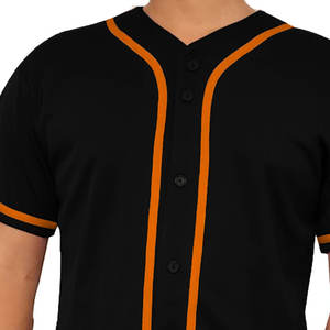 Camiseta de béisbol personalizada OEM para hombre, ropa deportiva transpirable con bordado por sublimación y entrega rápida, impresión personalizada - Product Image 6