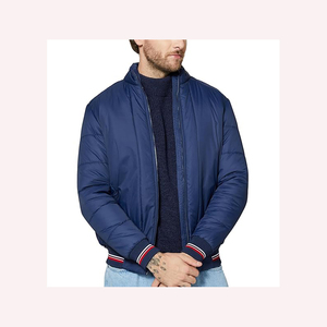 Veste en polyester-coton à la mode pour hommes Veste en polyester-coton extérieure légère et respirante, confortable et chaude - Product Image 1