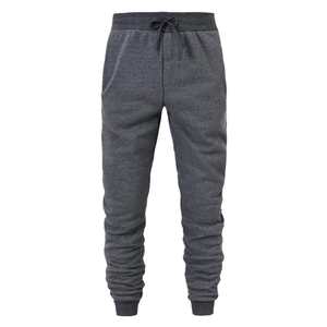 Survêtement de jogging en coton coupe étroite OEM pour hommes avec logo personnalisé 100% survêtements de fitness en molleton de coton survêtements sur mesure - Product Image 5