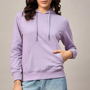 Zip Collar Full Zip Up 3D Puff Impresión Sudaderas con capucha Negro Peso pesado 100% Algodón Full Zip Up Puff Imprimir Mujeres Sudadera con capucha Algodón Fleece - Product Image 1