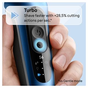 Rasoir électrique pour homme à triple lame, rasoir facial sans fil humide/sec, kit de rasage avec kit de nettoyage, tondeuse interne, étanche IPX7 - Product Image 4