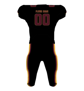 Uniforme de Fútbol Americano Personalizado Premium de Talla Grande, Transpirable, Antibacteriano, de Secado Rápido, Manga Corta, Sublimación Tackle Twill - Product Image 6