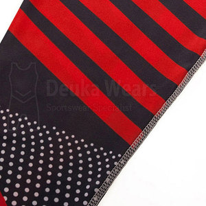 Ropa Deportiva Personalizada al por Mayor con Cuello Redondo, Camiseta Deportiva de Compresión Elástica con Estampado por Sublimación en Poliéster - Product Image 3