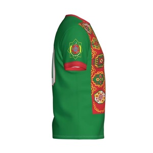 Camiseta de fútbol sublimada personalizada OEM de alta calidad, diseño personalizado para hombres, jugadores profesionales, uniformes de fútbol, camiseta de aficionado - Product Image 5