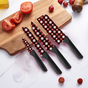 Couteau de chef artisanal, revêtement céramique, manche en plastique, passe au lave-vaisselle, pour la cuisine à domicile, vente en gros en usine, en stock - Product Image 4