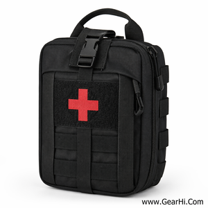 GearHi Bolsa de Primeros Auxilios Reforzada de Alta Resistencia, Desgarrable, IFAK de Despliegue Rápido, Bolsa Médica de Liberación Rápida, Compatible con MOLLE 1000D - Product Image 1