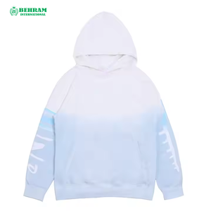 เสื้อฮู้ดดี้แบบสวม Unisex ผ้าคอตตอนหนา 100% 500 GSM ผ้าฟลีซ/เฟรนช์เทอร์รี่ พิมพ์ลาย DTG สีซีดแบบวินเทจ แห้งเร็ว ระบายอากาศได้ดี - Product Image 5