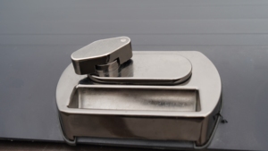 Couverture de benne de camion rétractable en alliage d'aluminium, étanche, avec verrou de hayon pour <span class=keywords><strong>Silverado</strong></span> RAM, sans perçage - Product Image 5