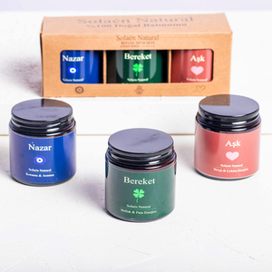Ensemble cadeau de bougies rituelles en cire d'abeille naturelle - Product Image 2
