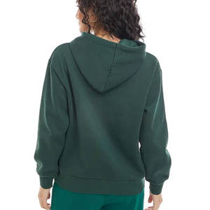 Sweat-shirt à capuche en molleton de coton pour femme, coupe décontractée, pour la fabrication en gros de marques privées OEM - Product Image 3