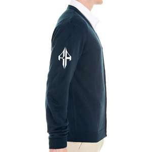 New 2025 Wholesale Wool / Acrylic Material High Quality Custom Logo New Design <b>Men's</b> <b>Cardigan</b> Winter Sweater by ATLANTIC - Product Image 6