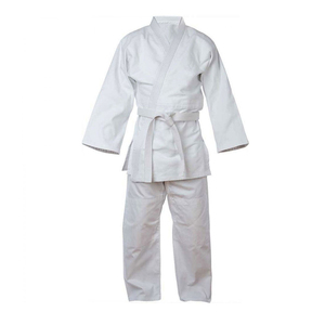 Uniforme de Karate de Judo blanco de alta calidad para adultos Cómodo acanalado BJJ Taekwondo Jiu Jitsu GIs Ropa de artes marciales personalizada - Product Image 2