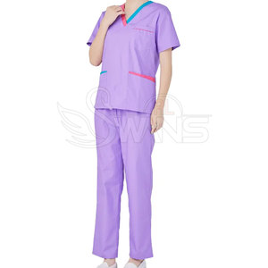Uniforme d'allaitement pour femmes en coton 100% tissé, couleur et logo personnalisés - Haute qualité, usage hospitalier, vente chaude - Product Image 2