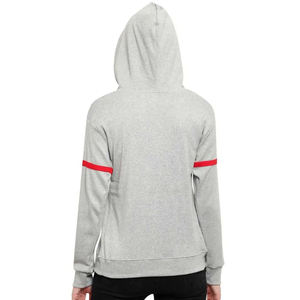 Sweat-shirt à capuche unisexe pour femme de haute qualité pour l'hiver avec logo personnalisé, manches longues, matière polyester/coton - Product Image 2