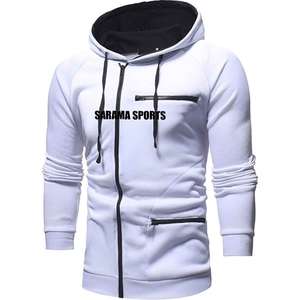 Sweat-shirt à capuche de haute qualité surdimensionné avec logo brodé personnalisé, meilleur fabricant de sweats à capuche vierges de poids lourd - Product Image 2