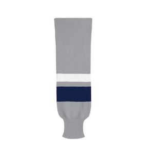 Prix de gros Chaussettes tricotées de hockey sur glace de couleur vierge personnalisées Chaussettes de hockey sur glace de haute qualité, taille et matériau personnalisés - Product Image 3