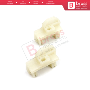 Clips de guía de reparación de regulador de ventana V1BWR47 delantero derecho para Am Sunfire 1995-2005 Oldsmobile Alero Cutlass MK6 Cavalier Malibu - Product Image 3