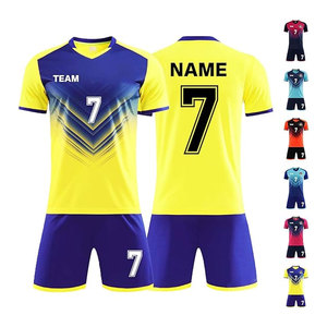 High Quality Personalized Soccer Jersey for Adults Custom Football Shirt Name Number <b>Logo</b> <b>Design</b> Short Sleeve 100% Polyester - Product Image 1