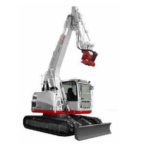 Mini-excavatrice Takeuchi haut de gamme avec sièges à suspension de luxe, moteurs de translation automatiques à 2 vitesses, éclairage LED, moteur et pompe. - Product Image 1