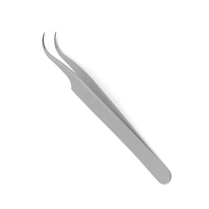 Pince à épiler Perfection en acier inoxydable Pince à cils droits et incurvés - Product Image 3