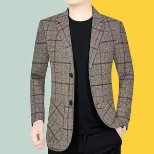 สูทเบลเซอร์สำหรับผู้ชายสูทลำลองสำหรับธุรกิจเสื้อสูทเบลเซอร์แบบสั่งทำ - Product Image 5