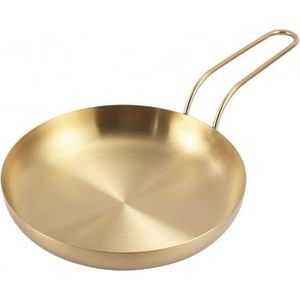 Hammered Brass Fry <b>Pan</b> With <b>Lid</b> Gold Finished For Home Kitchen Cookware Stovetop Cooking <b>Pan</b> Durable <b>Frying</b> <b>Pans</b> - Product Image 5