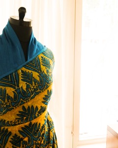 ชุดส่าหรีแบบดั้งเดิมทำจากผ้าลินิน100% ชุดงานปาร์ตี้ออกแบบได้เองใส่ได้ทั้งชายและหญิงงานแต่งงานแบบอินเดีย - Product Image 4