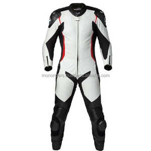 Combinaison de moto en cuir pour homme de haute qualité, personnalisable, créez votre propre maillot, vestes coupe-vent respirantes, équipe de motards Mono - Product Image 1