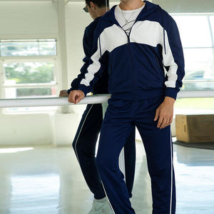 Ensemble de survêtements à capuche de style vintage XXL pour hommes, unisexe, jogging 2 pièces, survêtement de sport, ensemble de jogging et de sport - Product Image 2