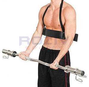 Equipo de Gimnasio de Alta Calidad: Arm Blaster Ajustable de Aluminio para Entrenamiento, con Logotipo y Color Personalizables - Product Image 5