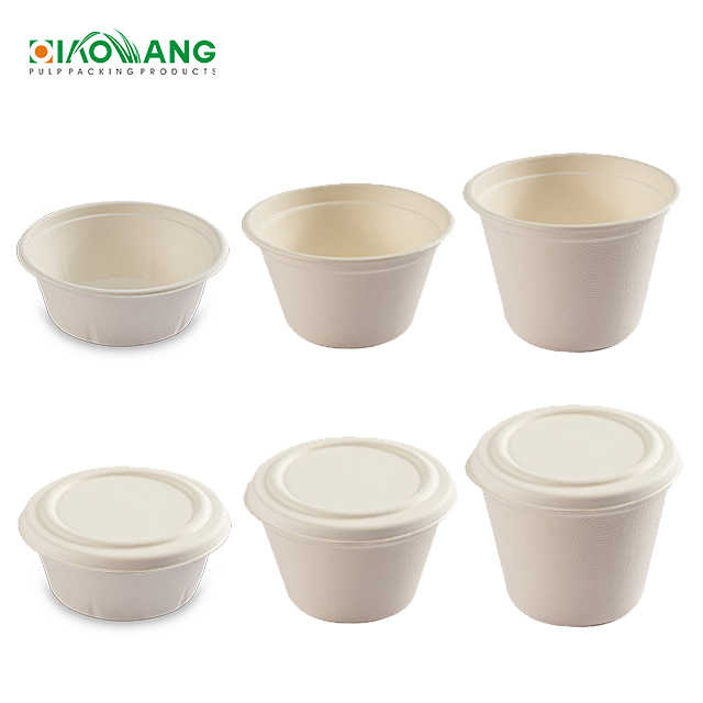 24oz Bowl Eco-Friendly Disposable Sugarcane Bagasse Container ...