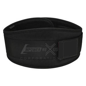 Cinturón de Cintura de levantamiento de pesas de neopreno unisex ligero al por mayor cinturones de levantamiento de pesas ajustables con logotipo personalizado - Product Image 5