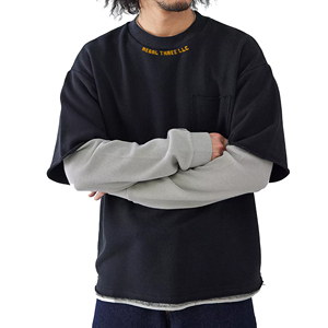 300 GSM camisetas de doble capa para hombre, camiseta ligera de verano para hombre, camiseta personalizada de doble capa para hombre - Product Image 1