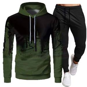 Conjunto de chándal Streetwear Casual Chándal para hombre ODM Oem Nueva llegada de alta calidad Ropa deportiva Jogger Chándal Hombres 2 piezas - Product Image 1