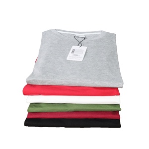 OEM Latest Solid drop shoulder short sleeve Cotton Polyester Loose Fit Custom T shirt oversized t-shirt custom t-shirt - Product Image 1